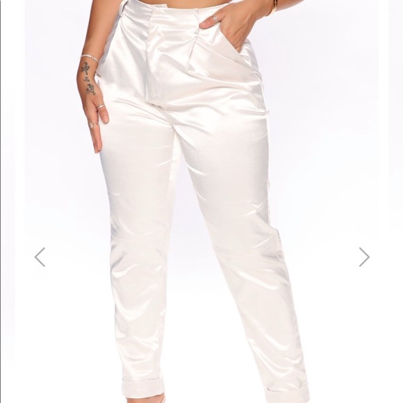 Fashion Nova Pants - FN Feels Like Satin Pants